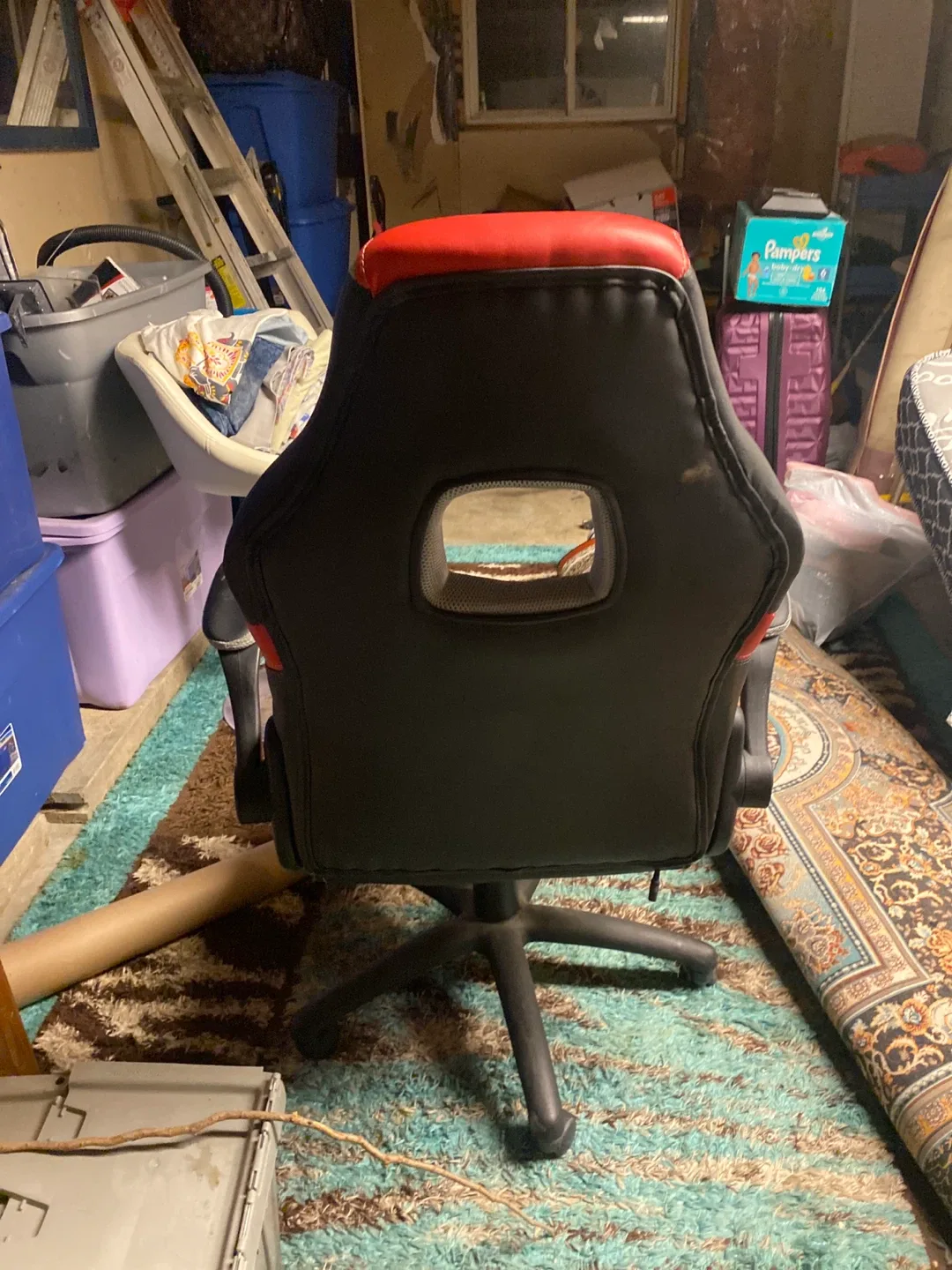 Red and Black Gaming Chair image indicator(3)