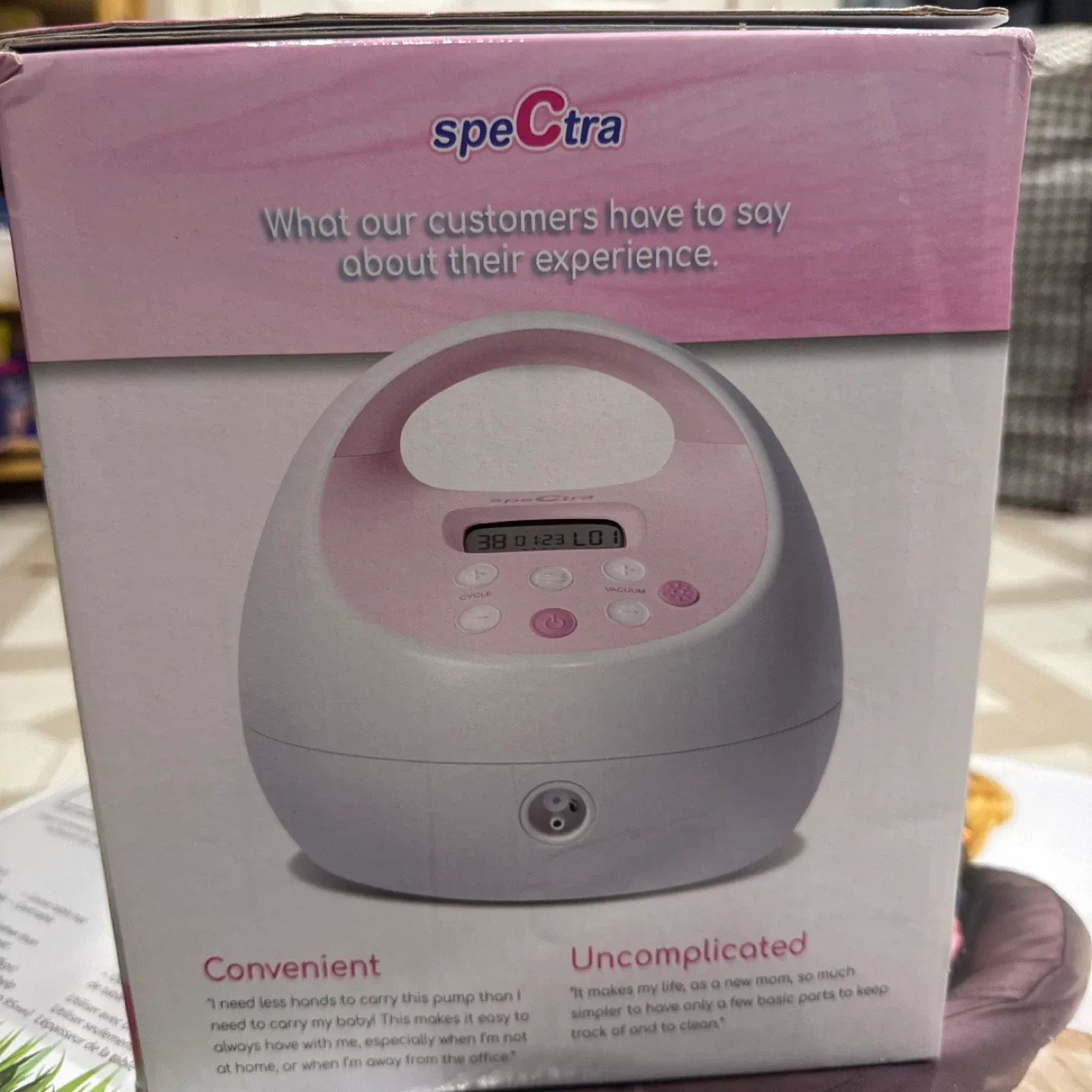 Spectra S2 Plus Premier Electric Breast Pump image indicator(5)