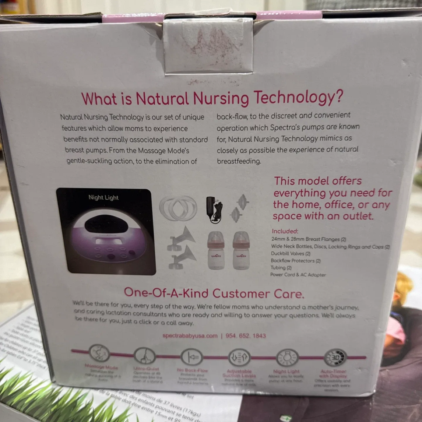 Spectra S2 Plus Premier Electric Breast Pump image indicator(3)