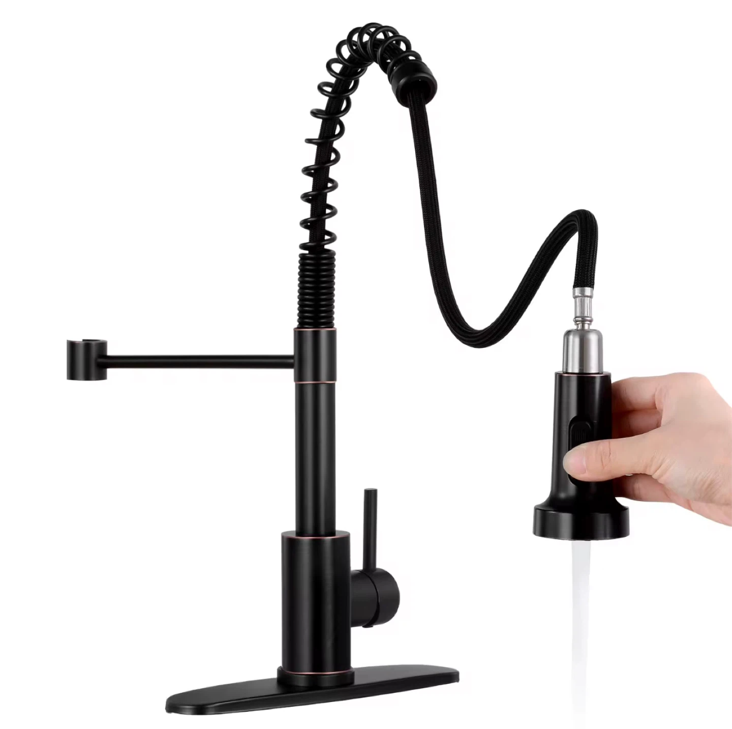 Pull Down Sprayer Kitchen Faucet