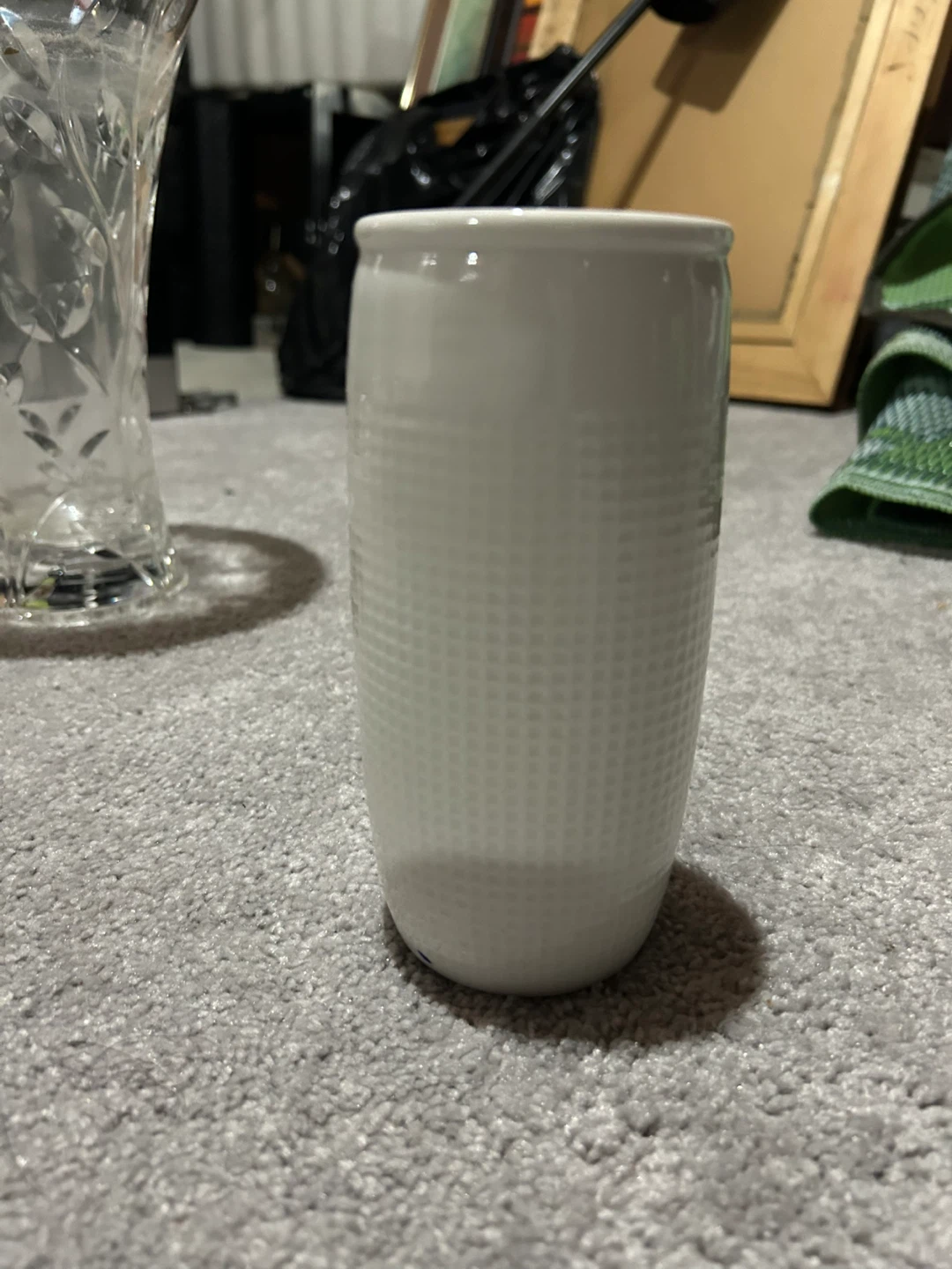 White Ceramic Container