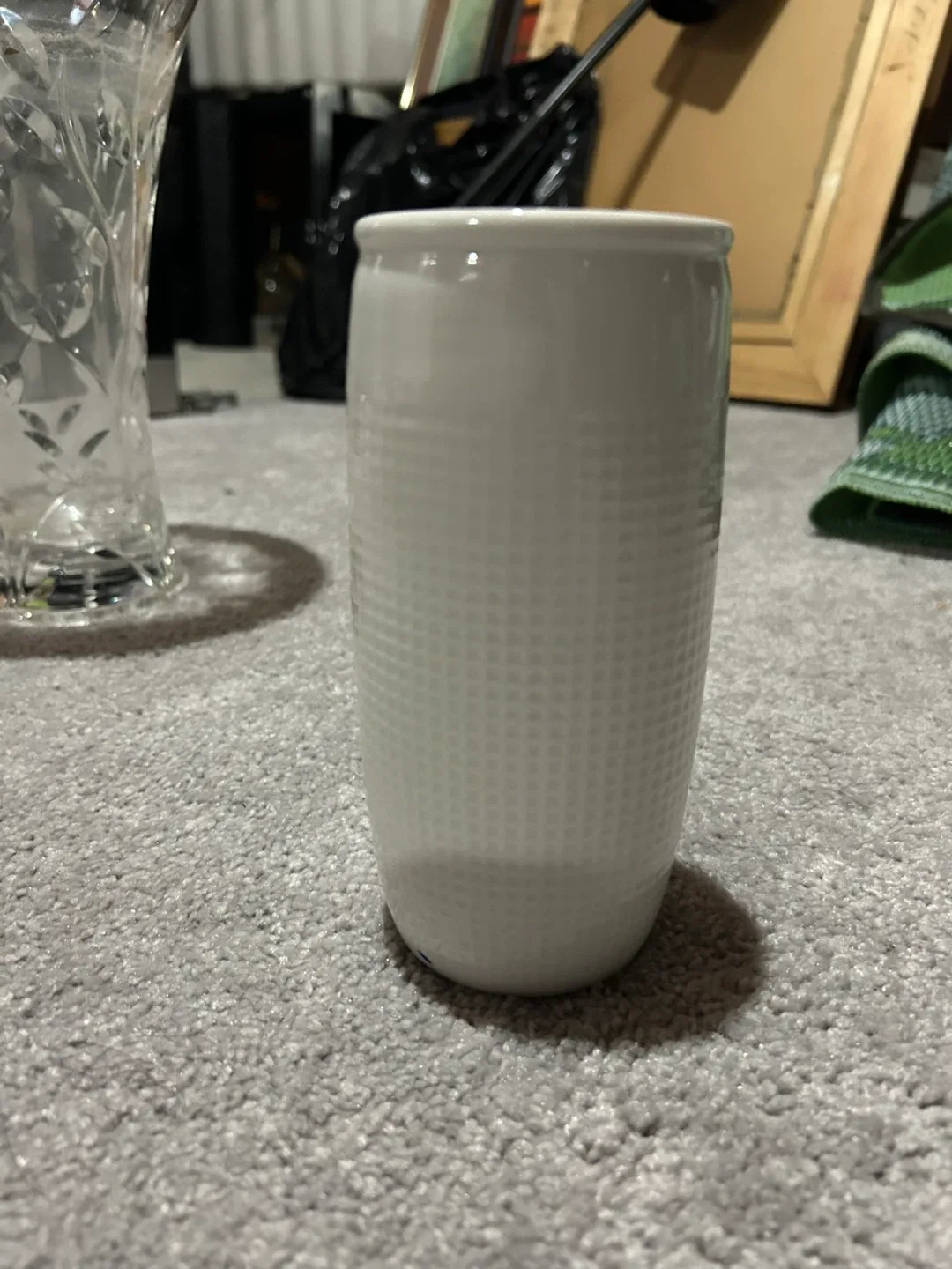 White Ceramic Container thumbnail