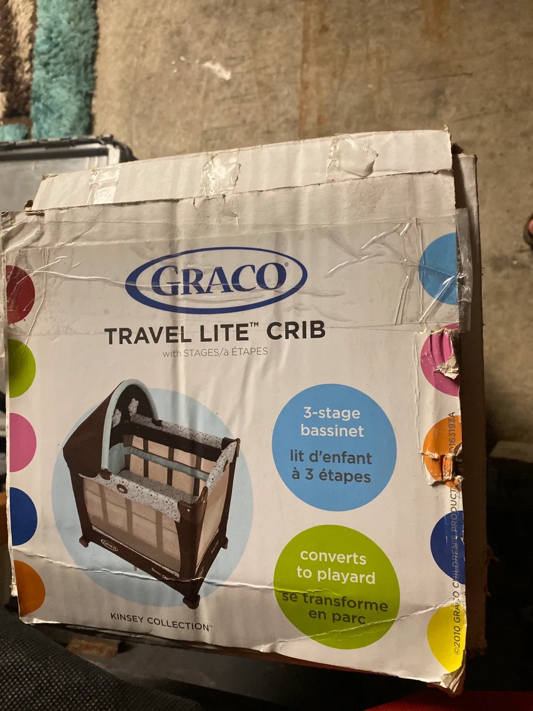 Graco Travel Lite Crib with Stages image indicator(2)