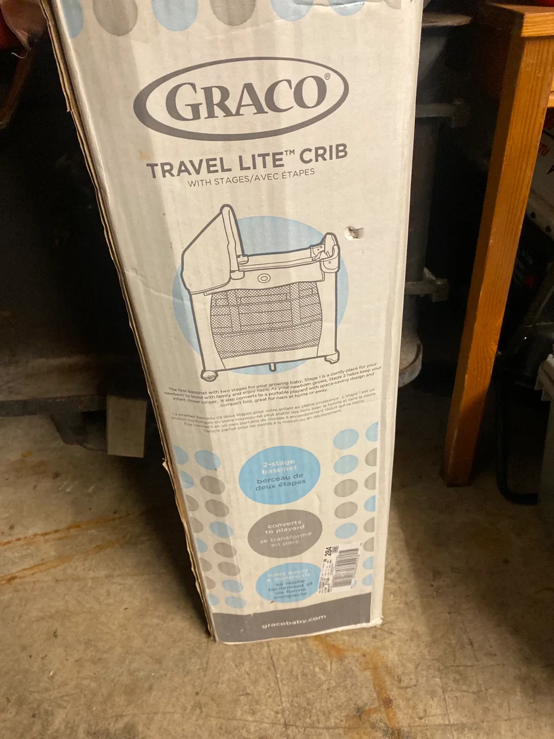 Graco Travel Lite Crib with Stages image indicator(3)