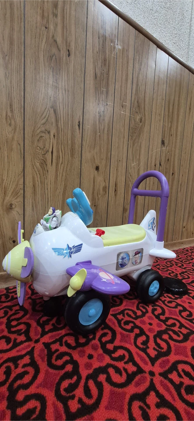 Buzz Lightyear Plane Ride-On Toy - photo 2