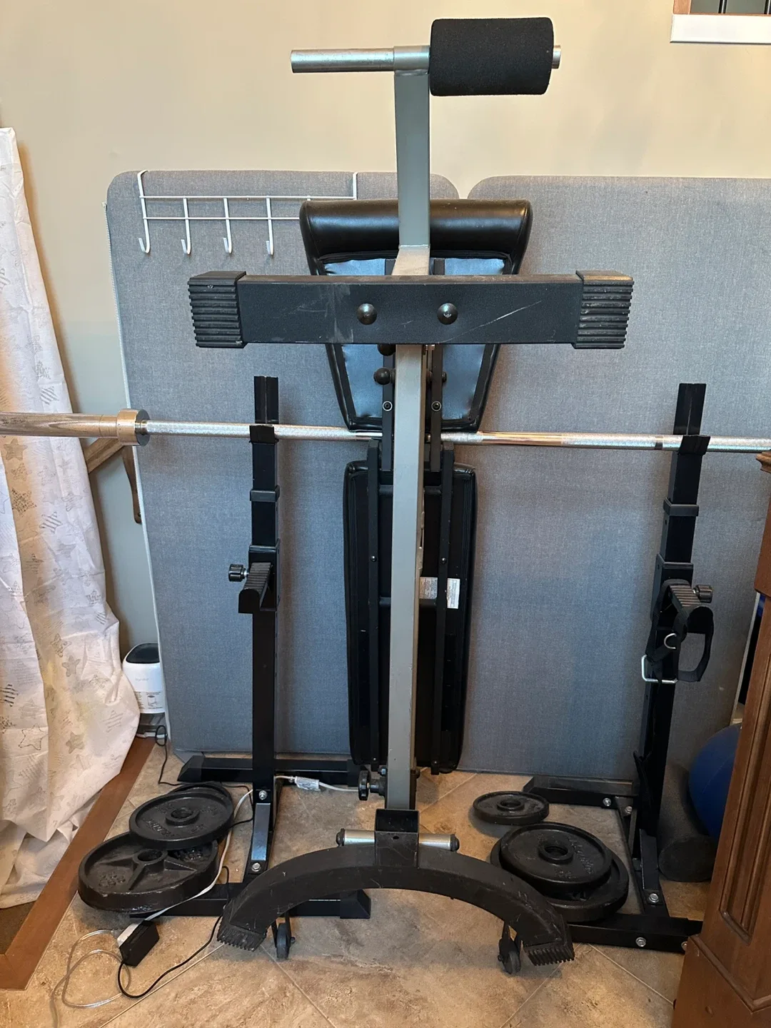 Weight Bench with Squat Rack image indicator(5)