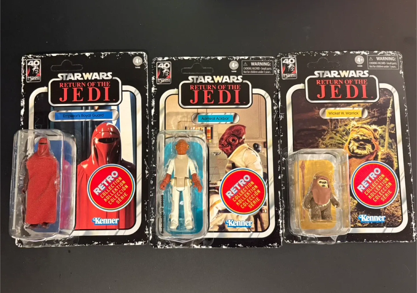 Star Wars Return of the Jedi Retro Collection Figures thumbnail