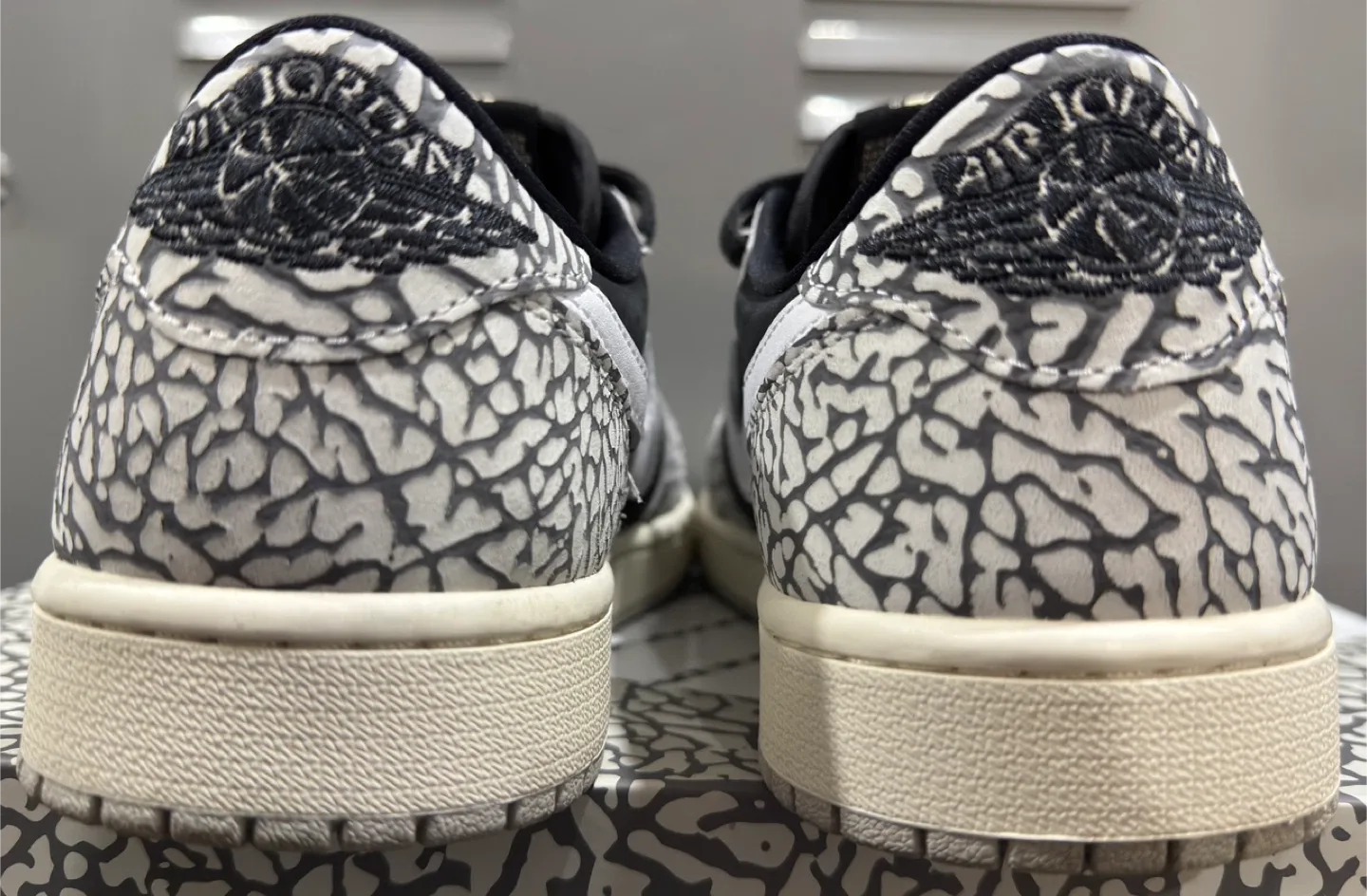 Jordan 1 Low OG Black Cement  - Men’s Size 9.5 image indicator(3)