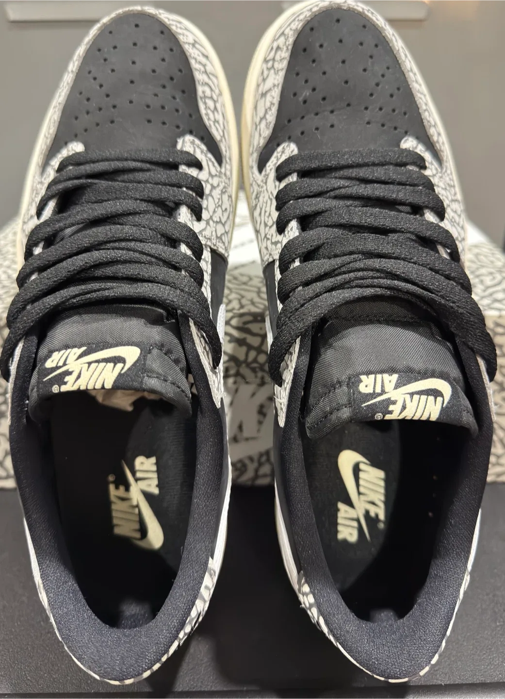 Jordan 1 Low OG Black Cement  - Men’s Size 9.5 image indicator(4)