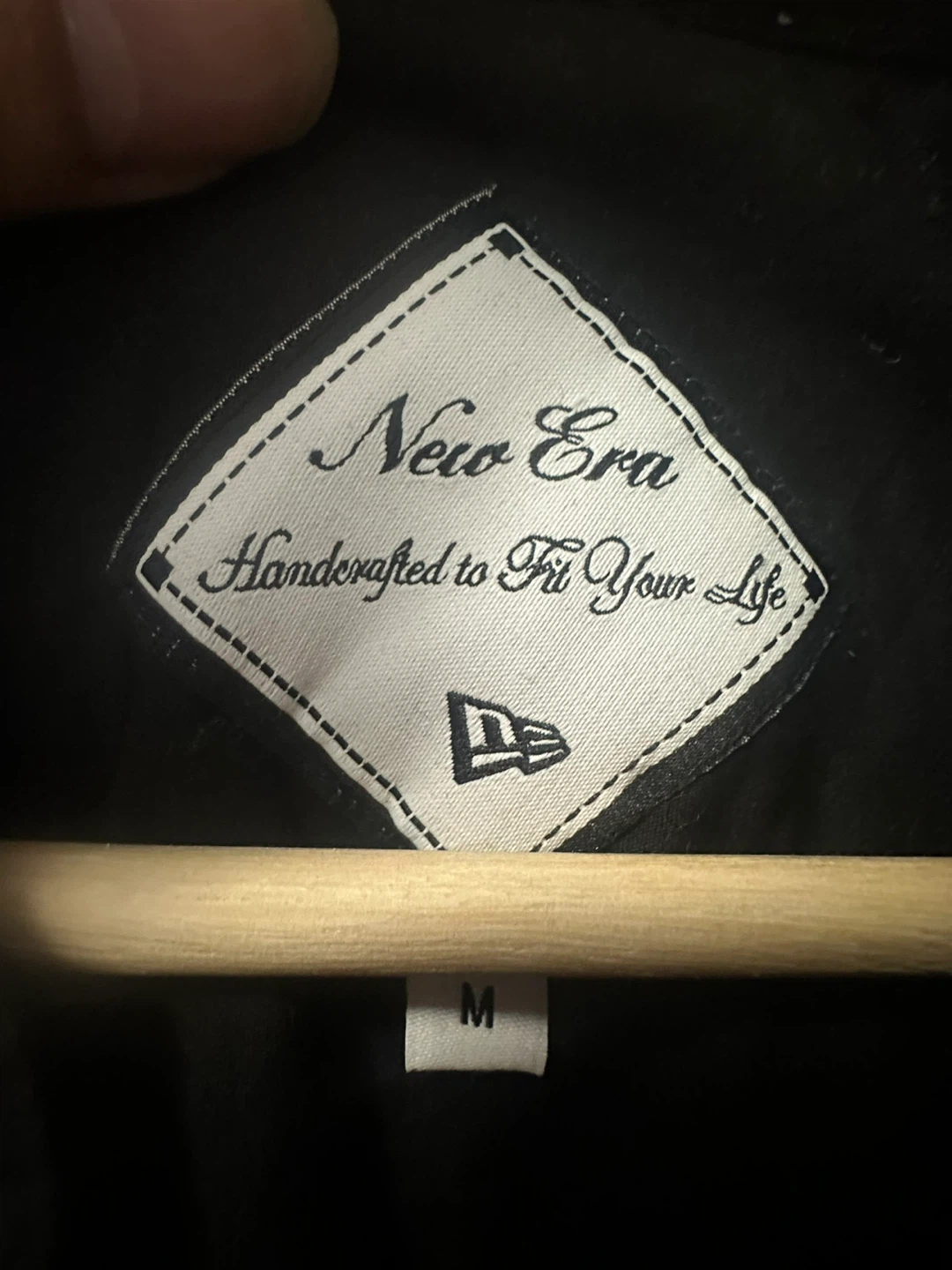 2000s New Era Black Polo Shirt - Size M/L - photo 4