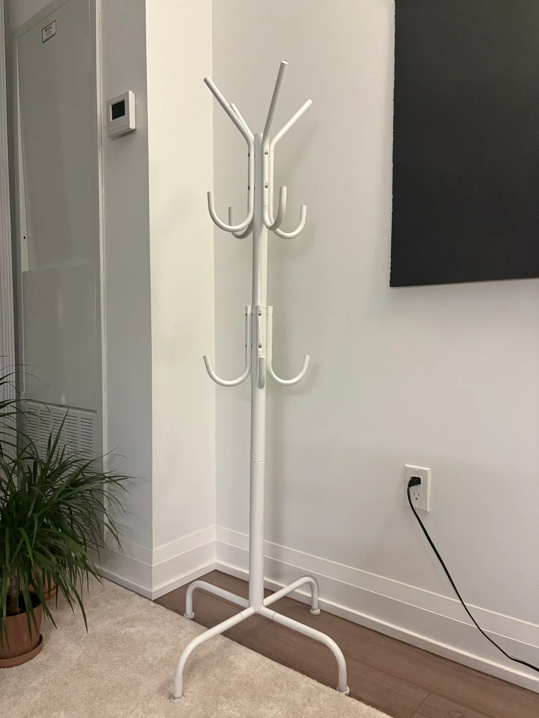White Coat Rack Stand thumbnail
