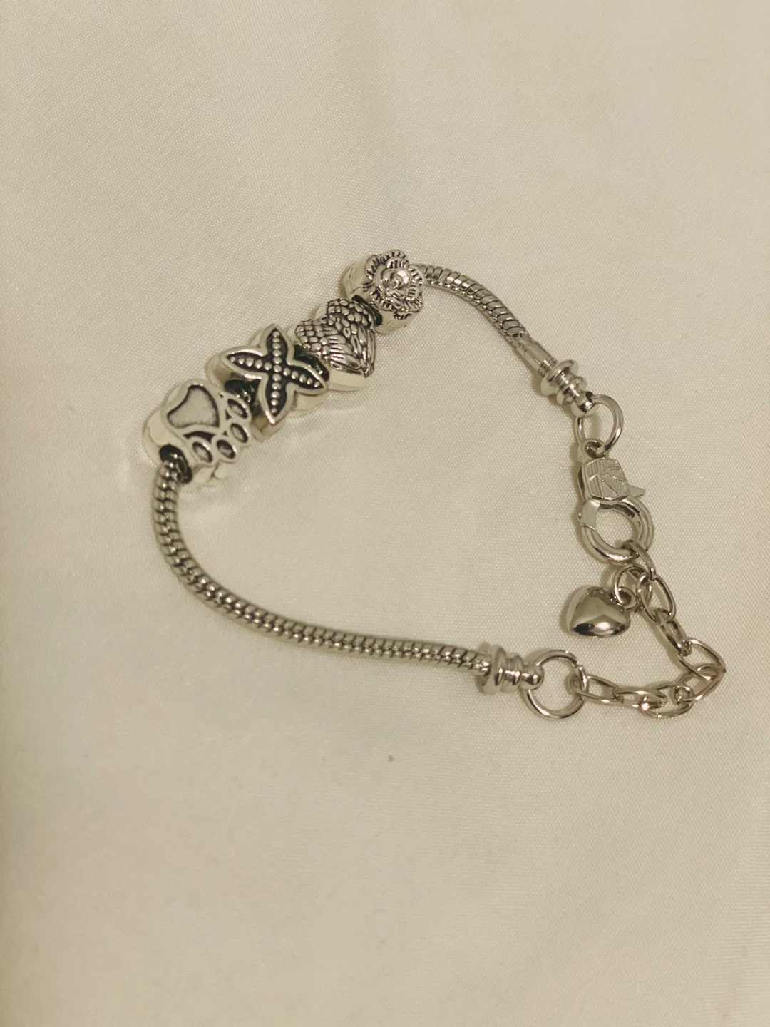 Charms Silver tone Bracelet - photo 2