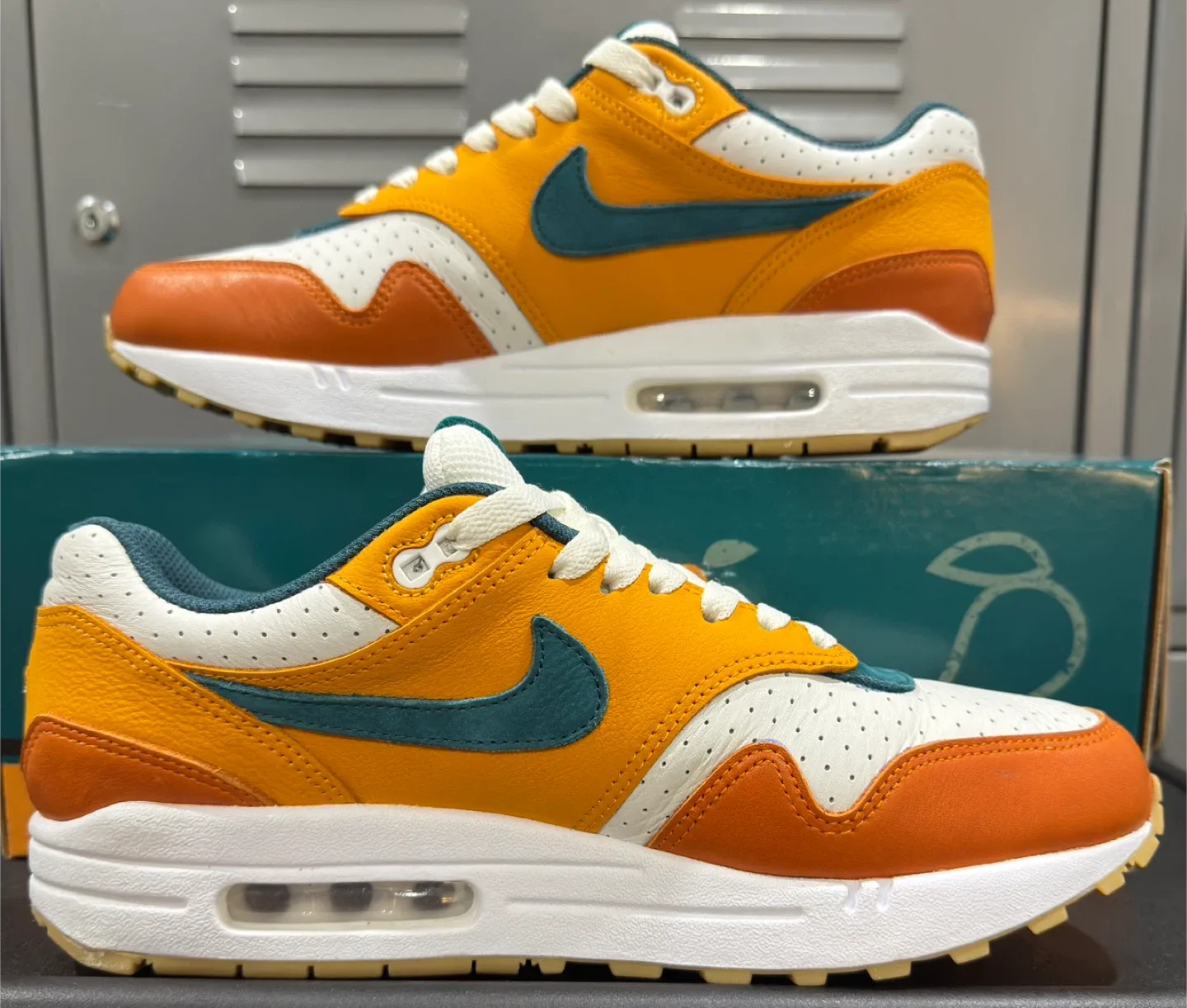 Nike Air Max 1 Custom x Mango Sticky Rice - Men’s Size 9.5 image indicator(2)