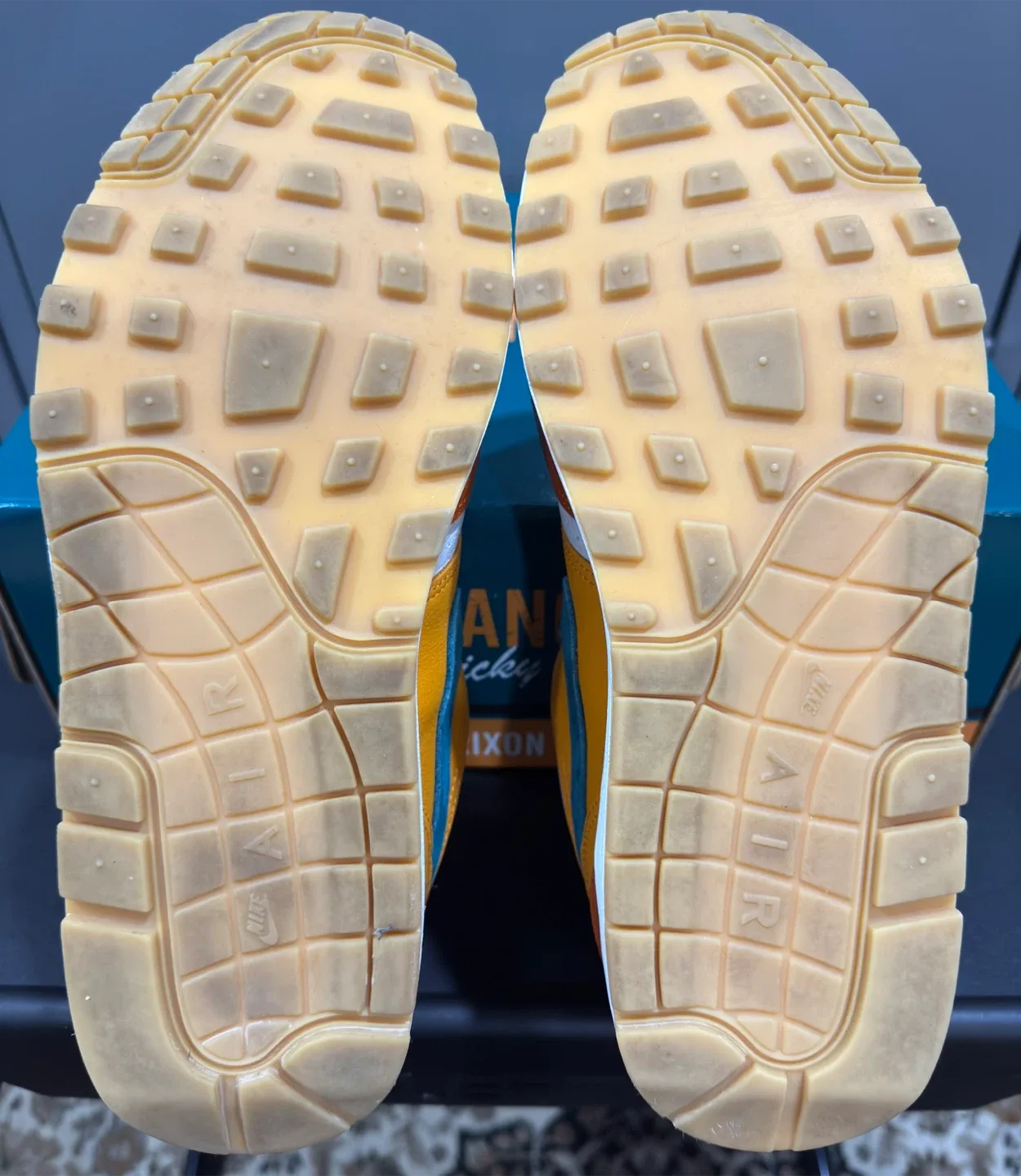 Nike Air Max 1 Custom x Mango Sticky Rice - Men’s Size 9.5 image indicator(5)