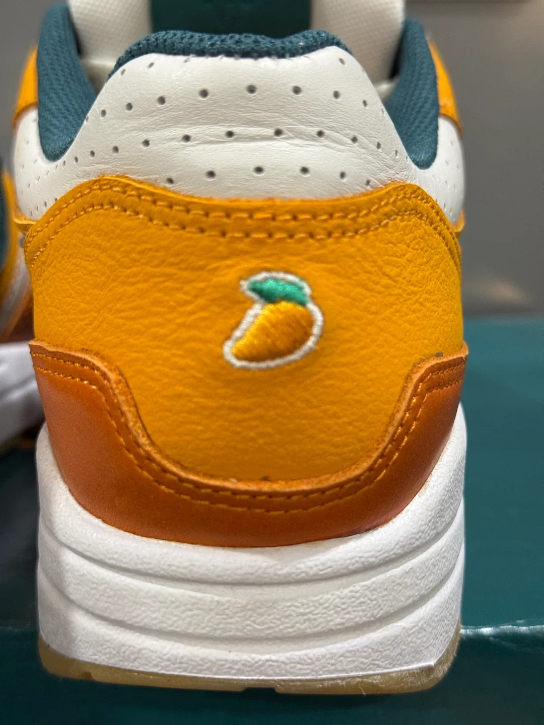 Nike Air Max 1 Custom x Mango Sticky Rice - Men’s Size 9.5 image indicator(7)