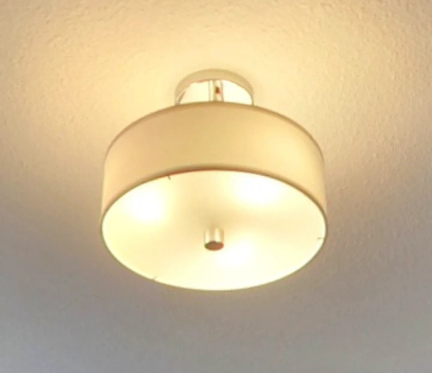 Drum ceiling light fixtures (priced per item, 2 available) thumbnail