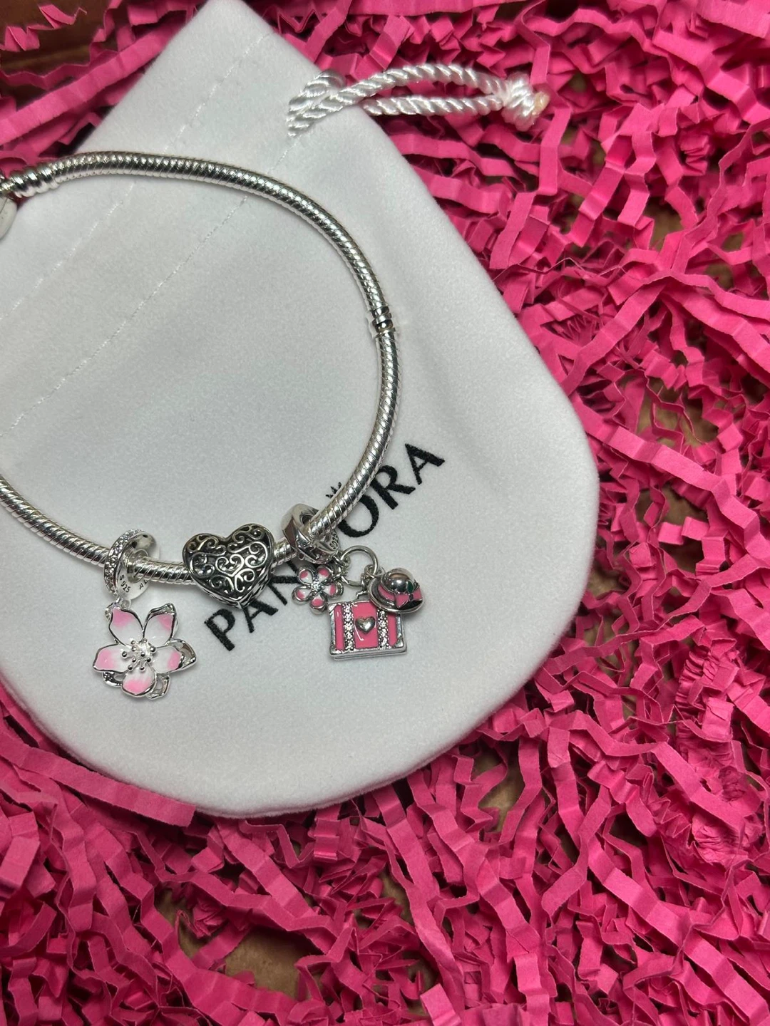 Pandora Silver Charm Bracelet - photo 2