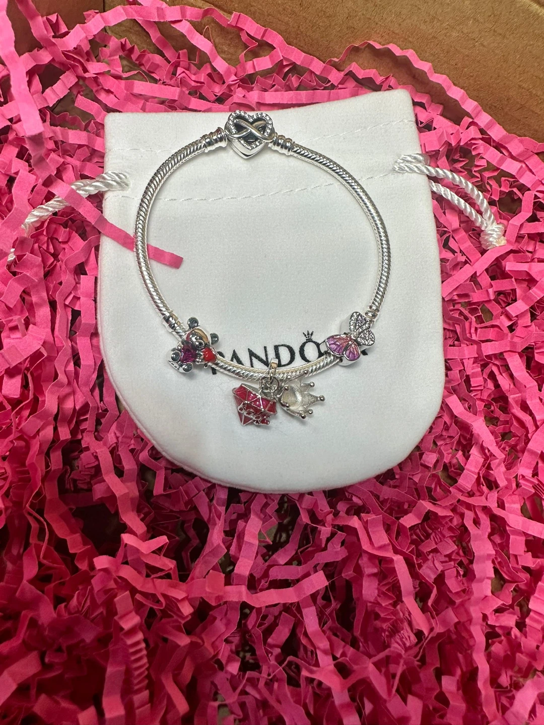 Pandora Silver Charm Bracelet