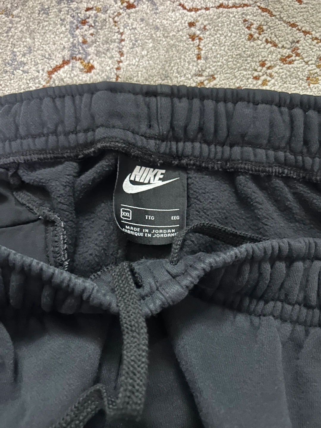 Nike Jordan Black Sweatpants XXL - photo 2