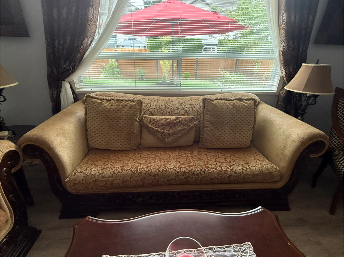 Vintage Style Sofa Set - Loveseat & Sofa - photo 3