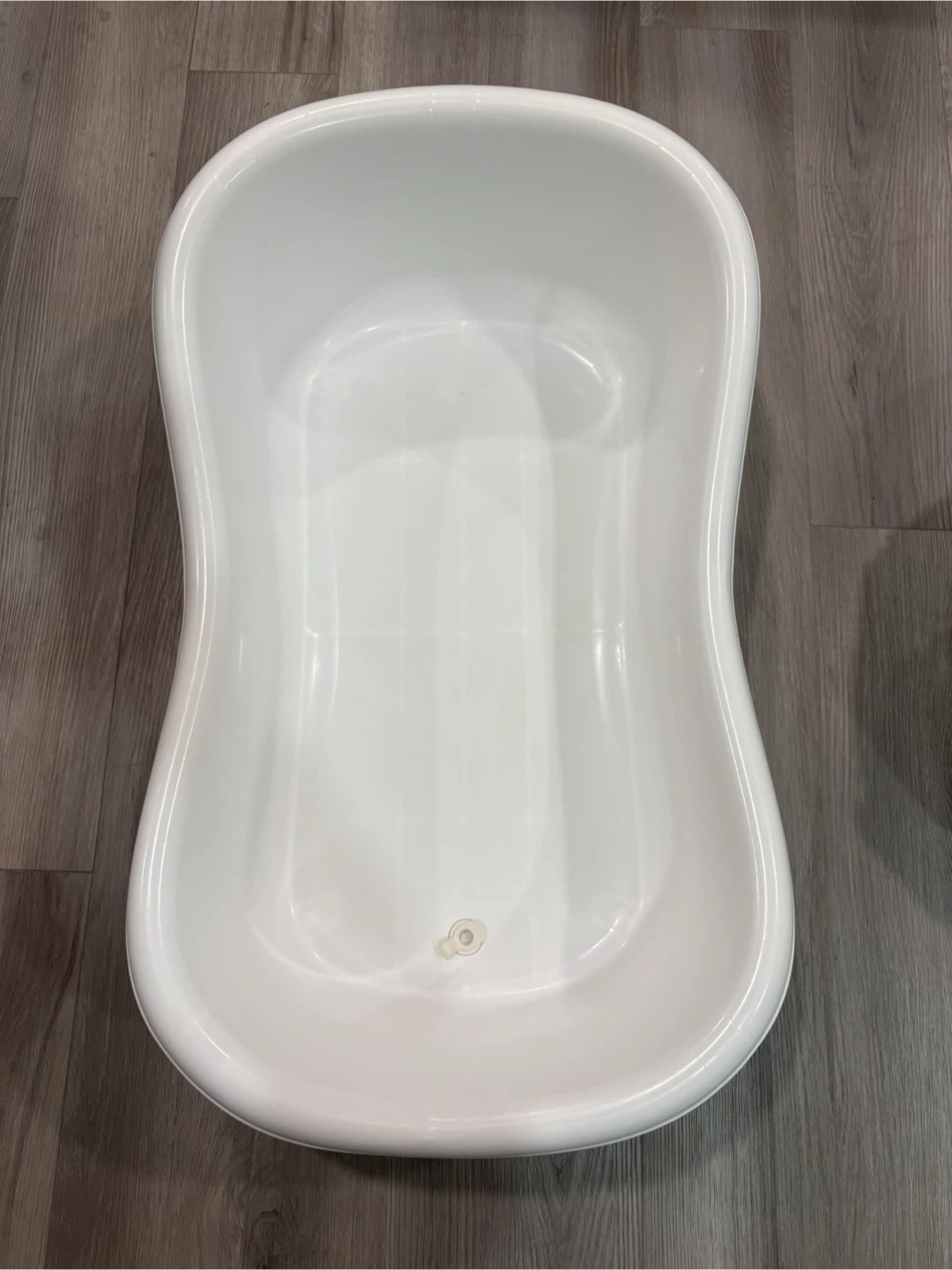 White Baby Bathtub with mesh insert