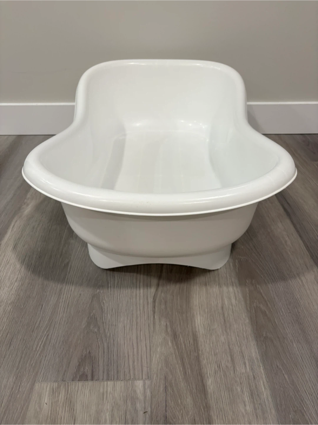 White Baby Bathtub with mesh insert - photo 2