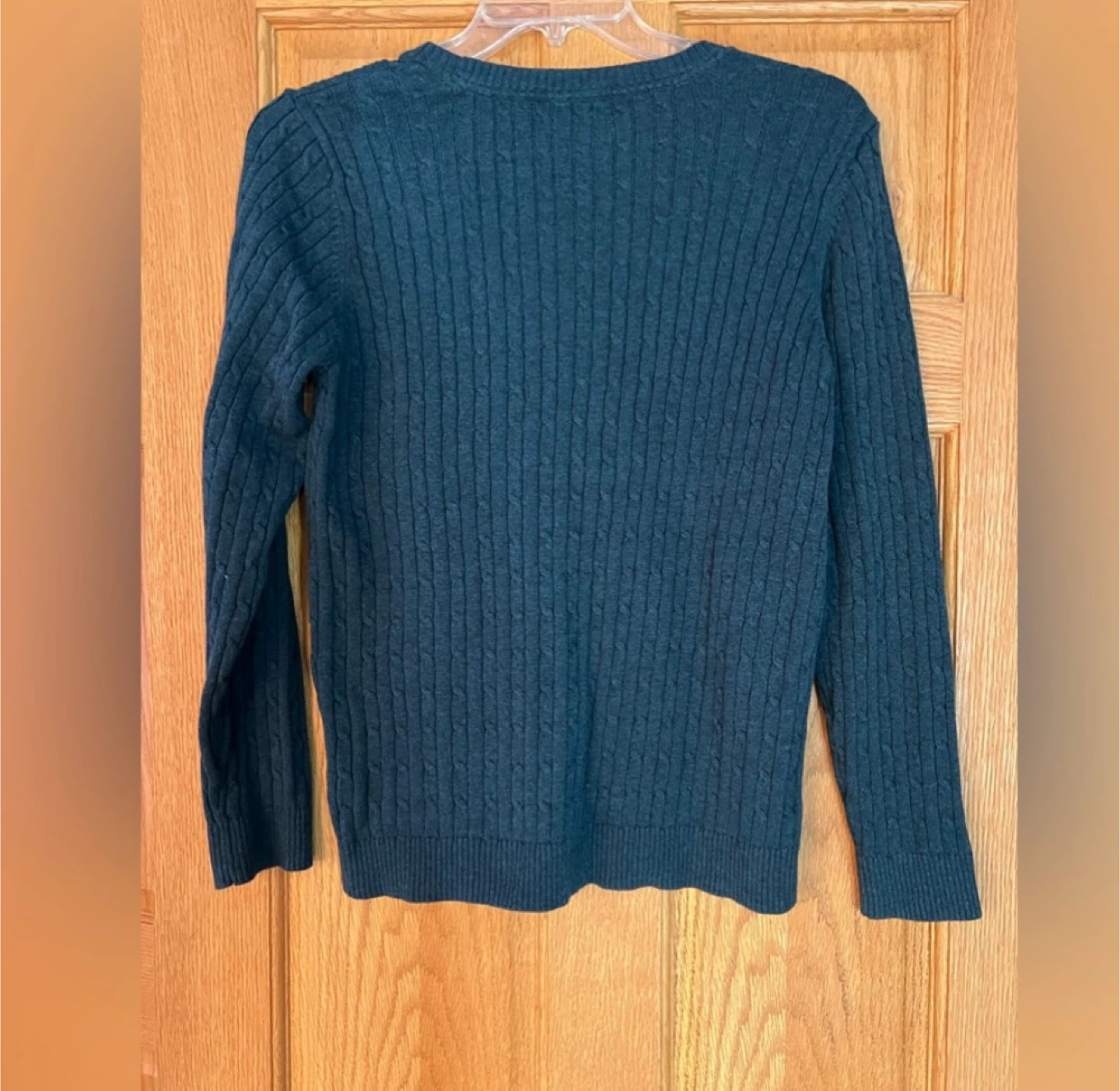 Croft and Barrow beautiful Green Sweeter. Size Large 🥕 - photo 2