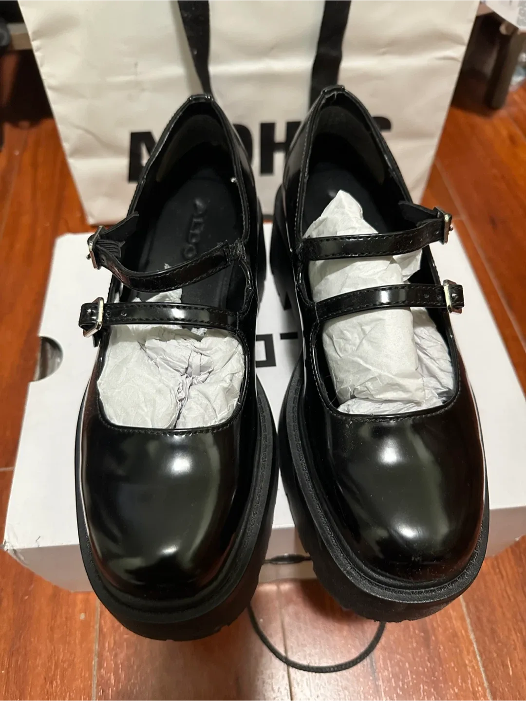 BRAND NEW - ALDO Moraby Platform Mary Janes (Size 8)
