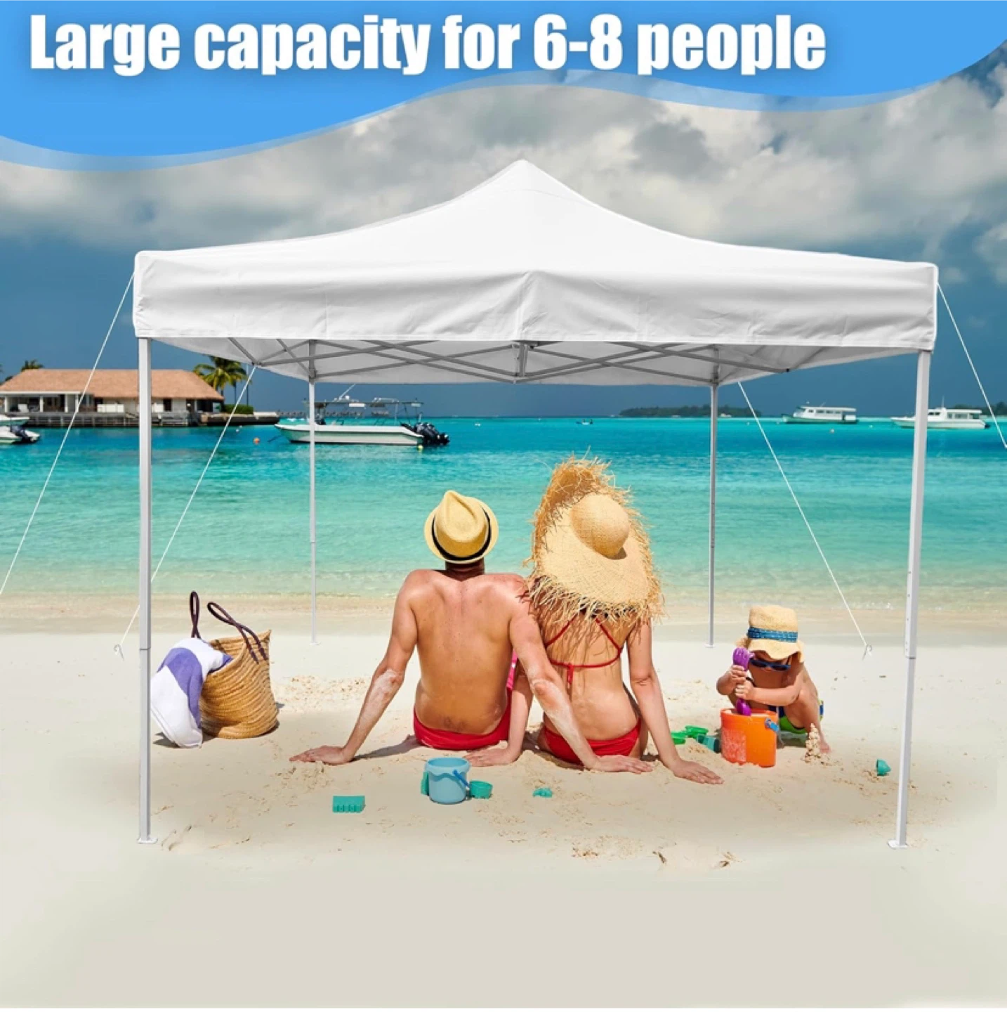 10ft x 10ft White Canopy Tent - photo 5