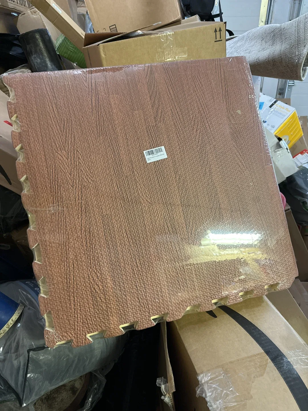 Wood Grain Interlocking Foam Mats thumbnail
