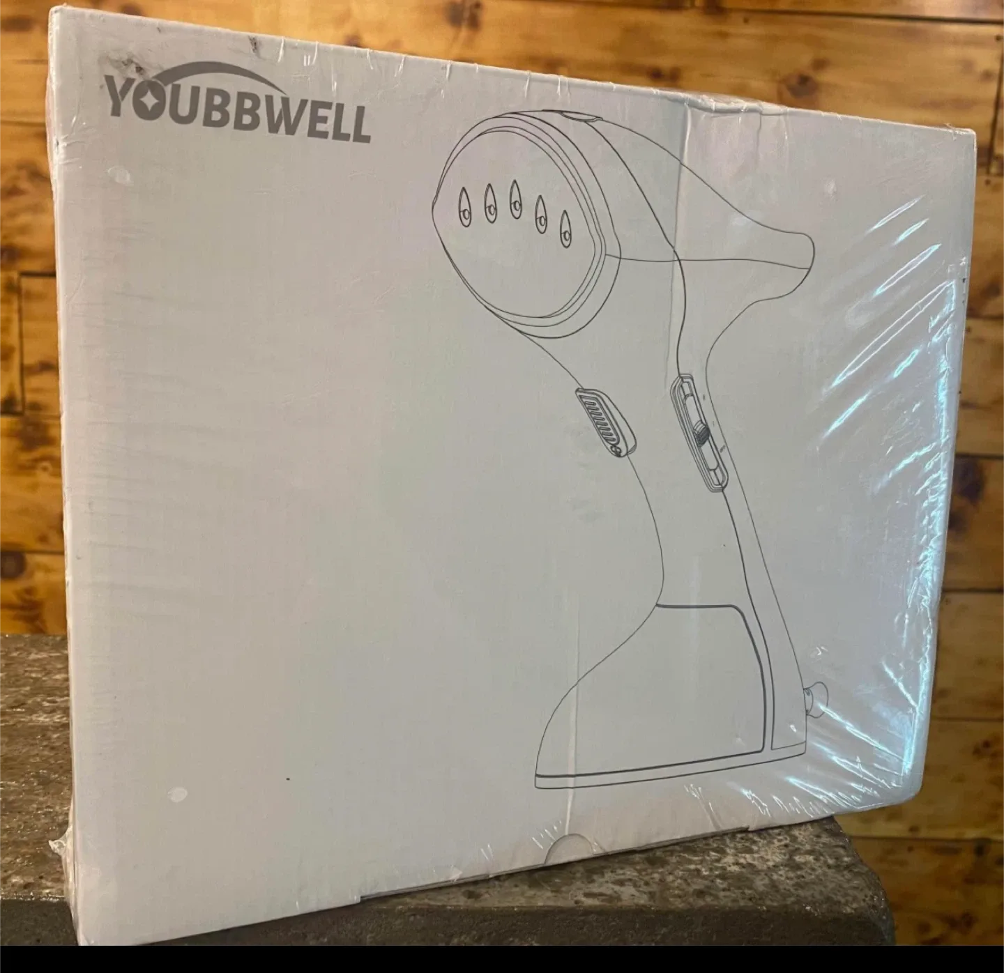 Sealed!! YOUBBWELL Handheld Garment Steamer image indicator(2)