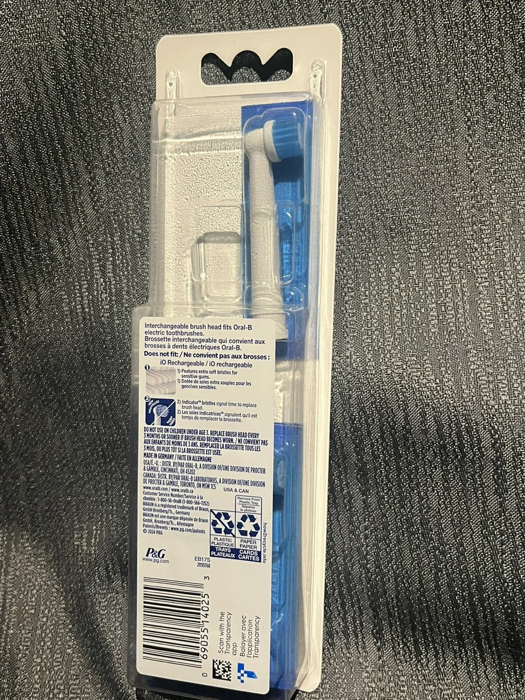 Oral-B Sensitive Gum Care Brush Heads - 5 Pack image indicator(2)