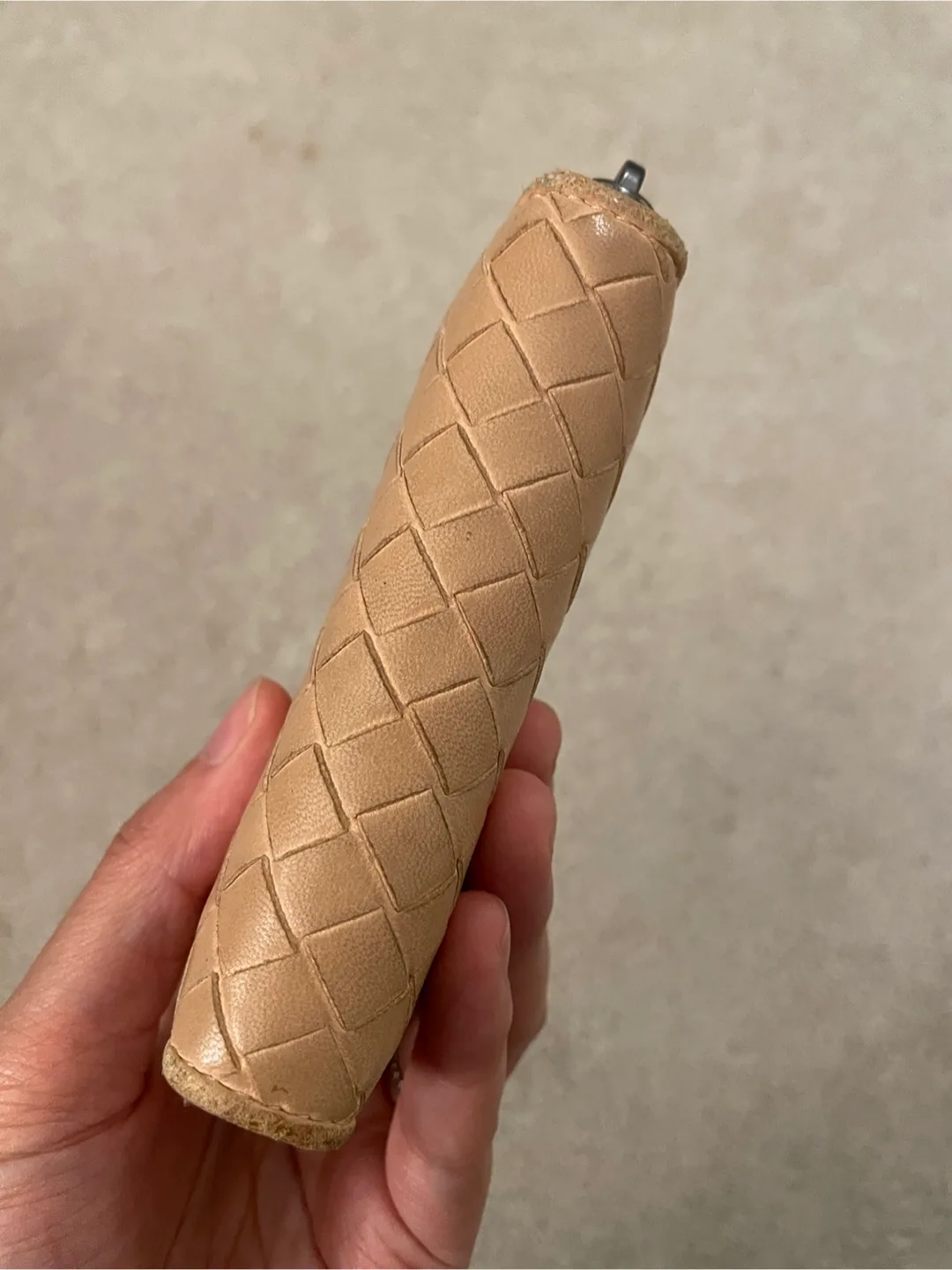 Bottega Veneta Beige Leather Wallet image indicator(5)