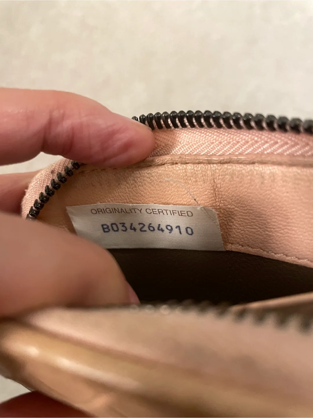 Bottega Veneta Beige Leather Wallet image indicator(8)