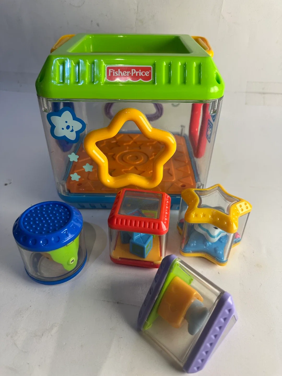 Fisher-Price Shape Sorter Cube with Blocks thumbnail