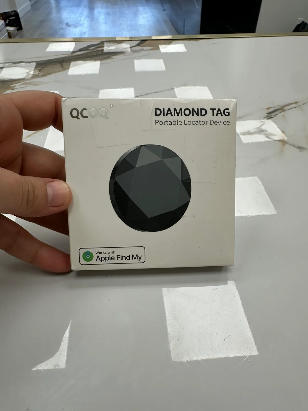 New QCOO Diamond Tag Portable Locator Device thumbnail