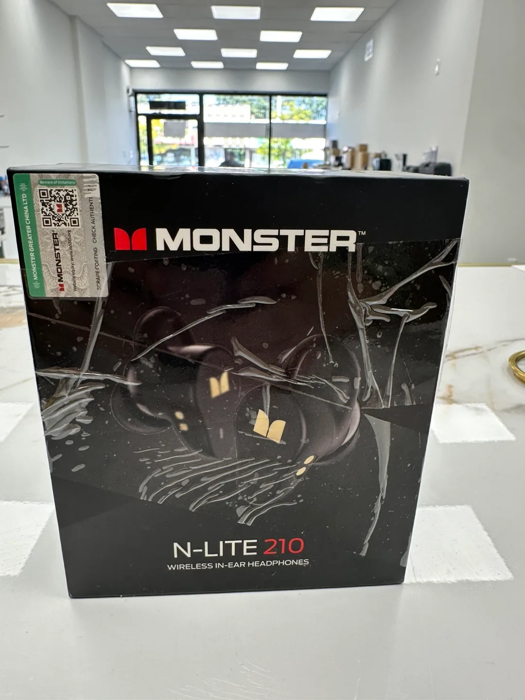 New Monster N-Lite 210 Wireless In-Ear Headphones thumbnail
