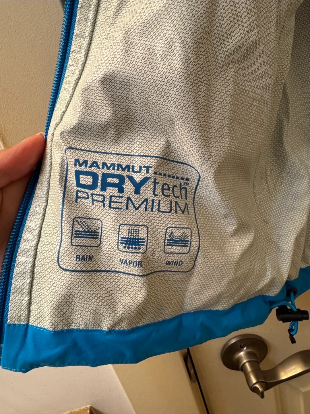 Mammut Drytech Premium Jacket XS Blue image indicator(3)