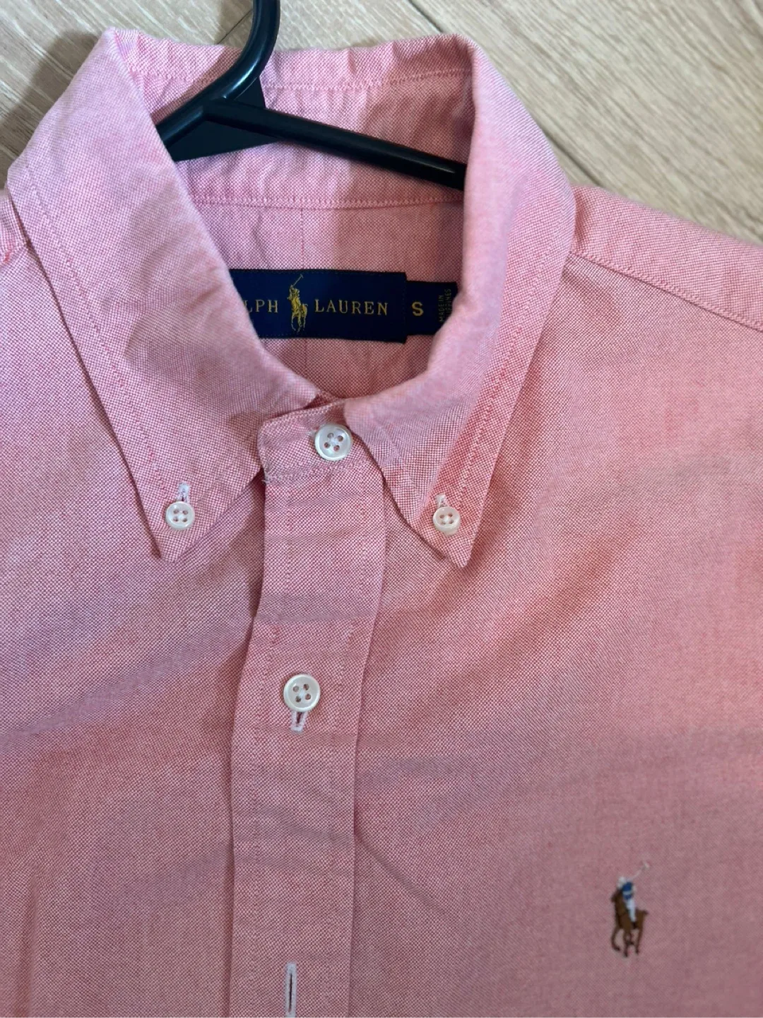Ralph Lauren Pink Button-Down Shirt - Size S thumbnail