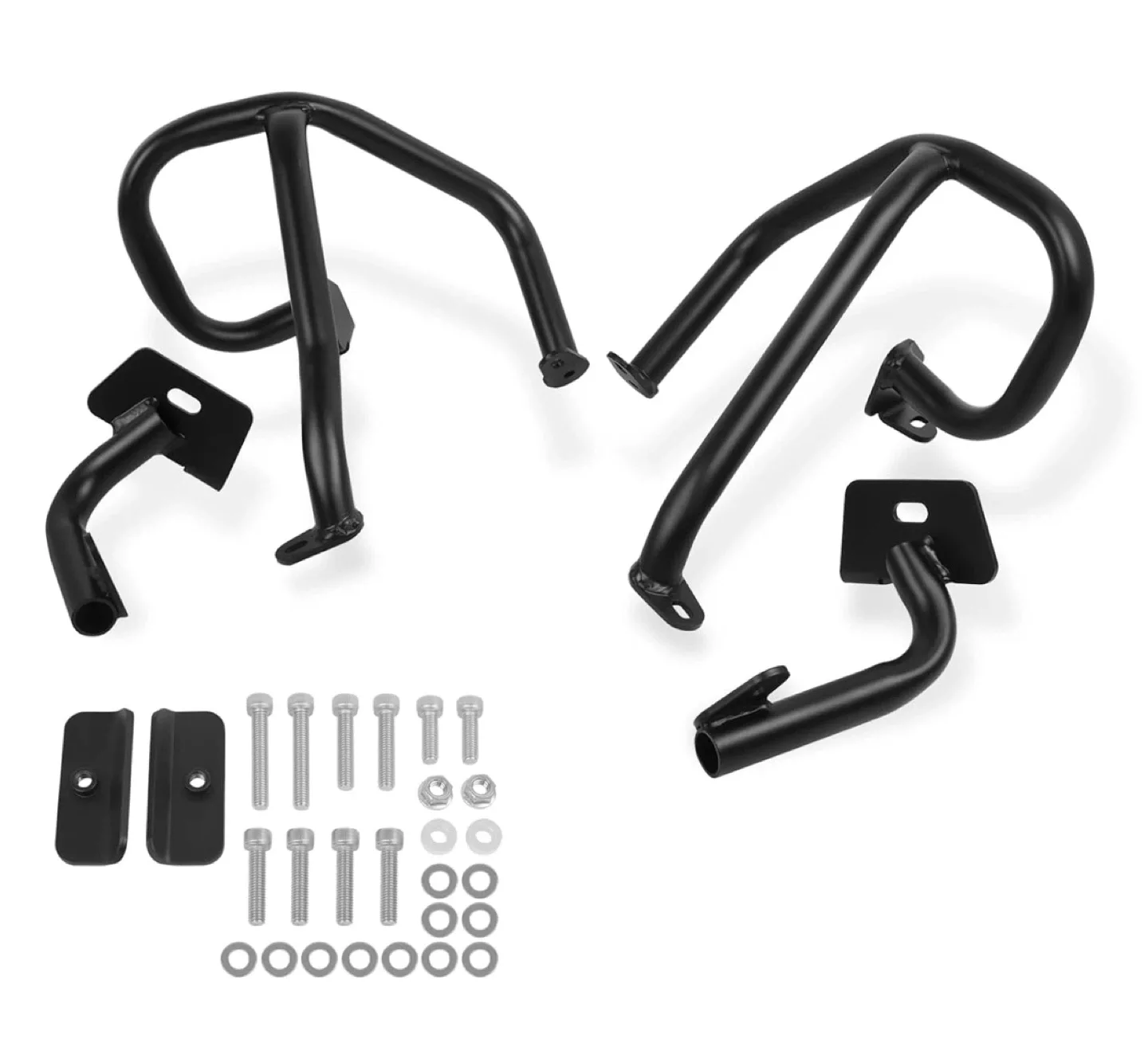Motorcycle Engine Guard Crash Bars - Black image indicator(2)