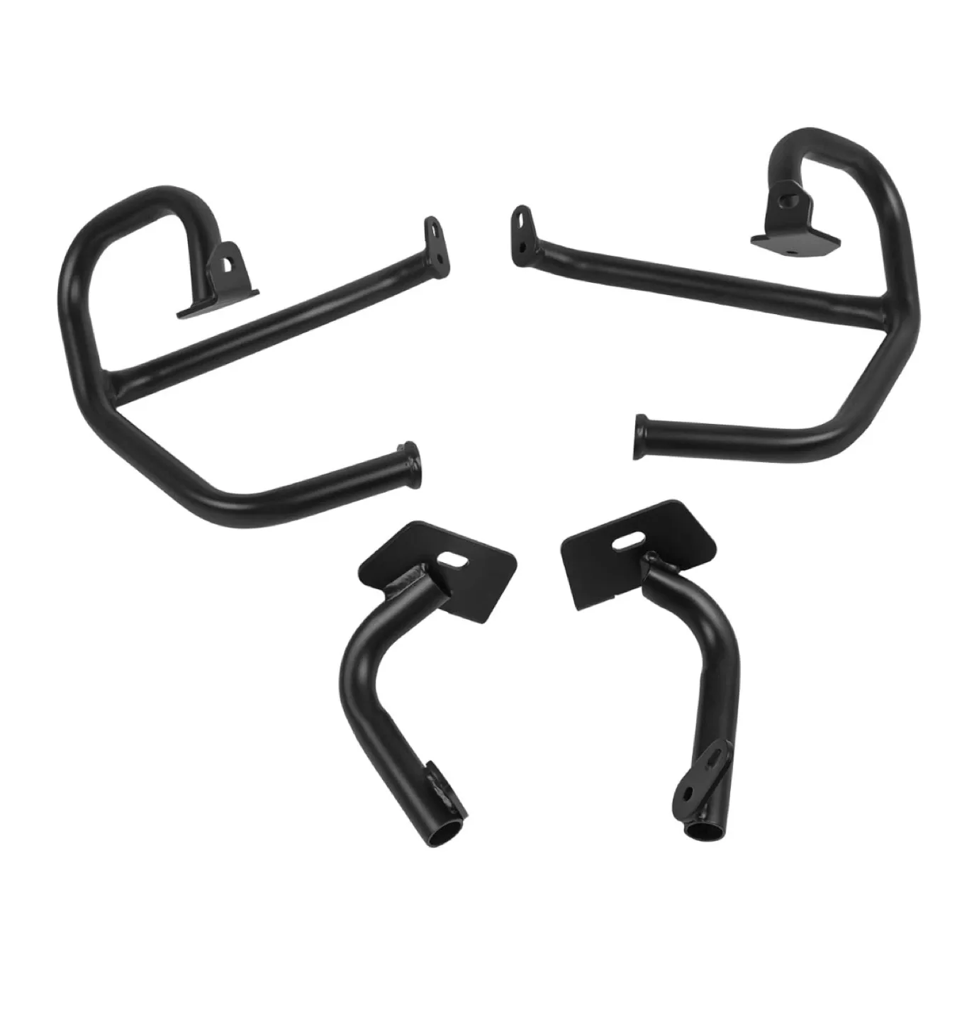 Motorcycle Engine Guard Crash Bars - Black image indicator(4)
