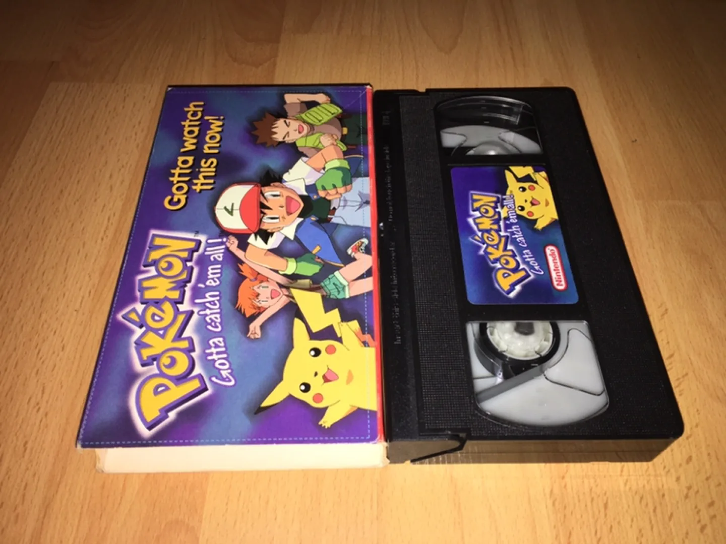 1998 Pokemon VHS Tape - Gotta Catch 'em all thumbnail