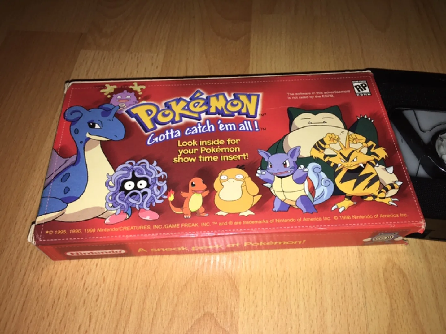 1998 Pokemon VHS Tape - Gotta Catch 'em all image indicator(3)