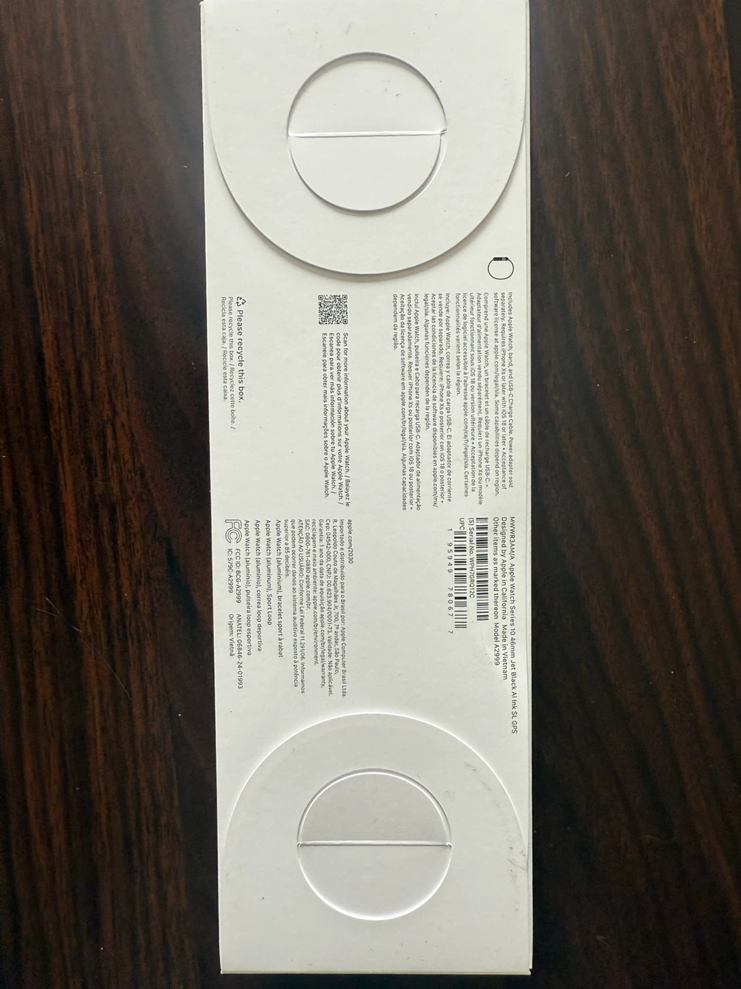 Apple Watch Series 10 46mm Jet Black Aluminium - photo 2