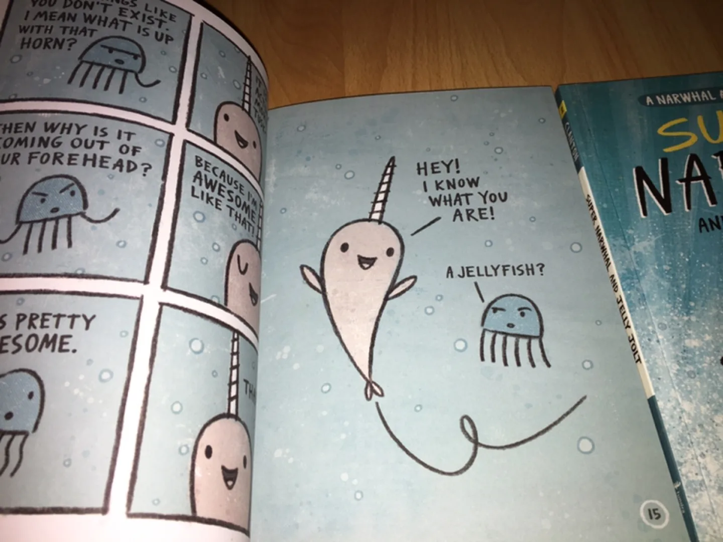 (Both books for $7) 2 Narwhal and Jelly books by Ben Clanton image indicator(2)