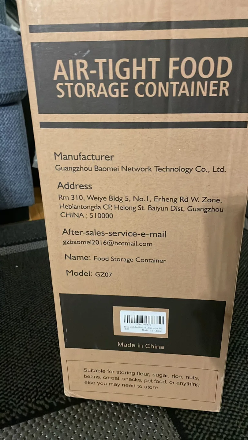 Air-Tight Food Storage Container - GZ07 thumbnail