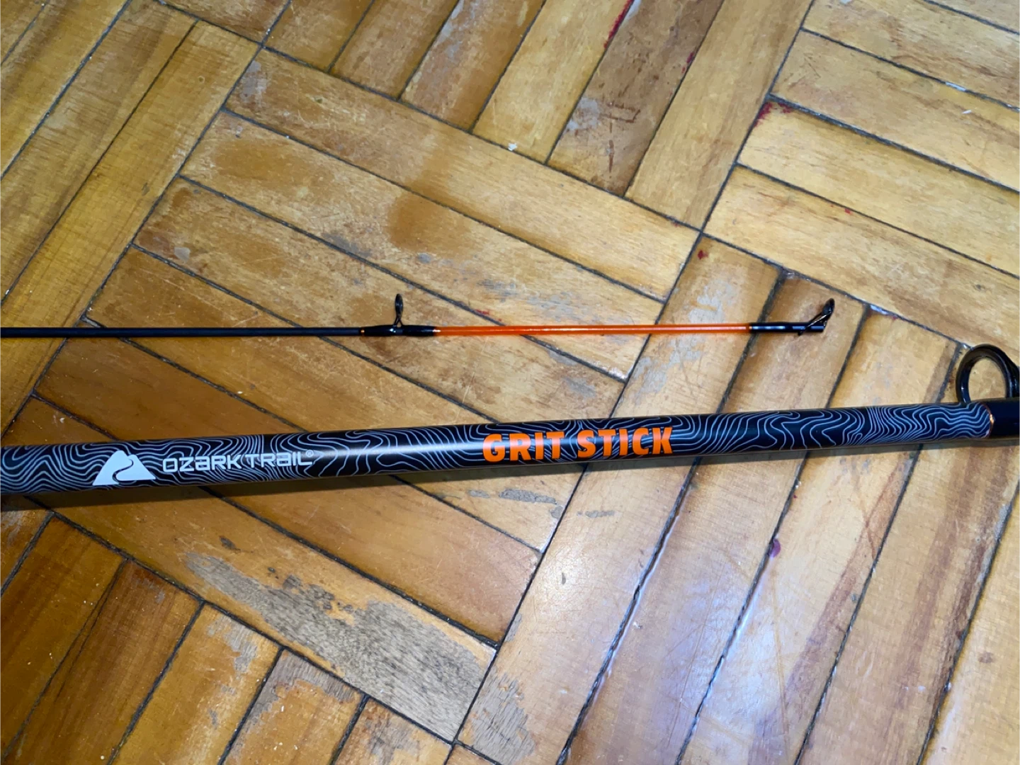 Ozark Trail Grit Stick Spinning Rod & Reel Combo 7ft - photo 2