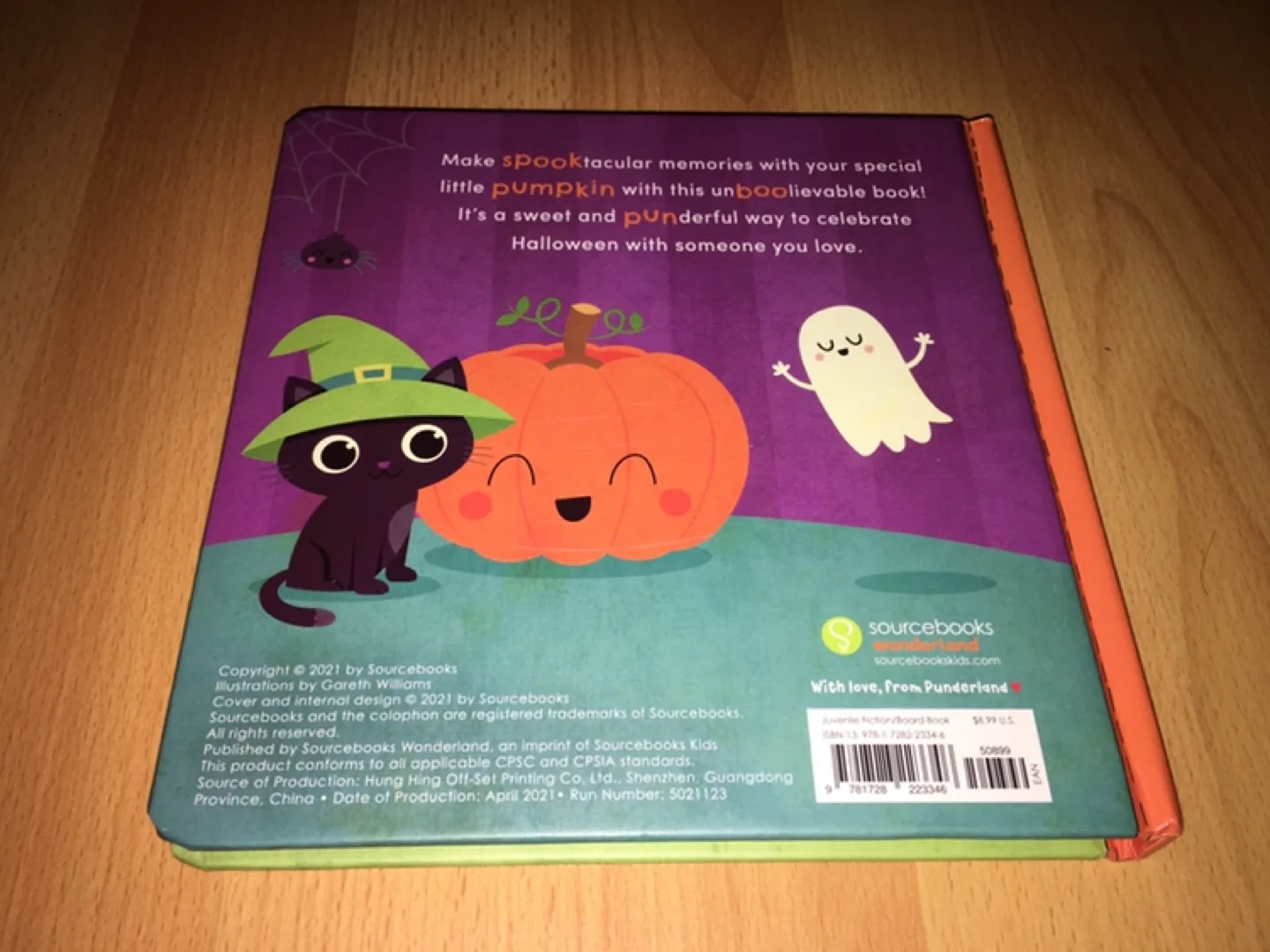 Little Pumpkin Halloween Board Book image indicator(3)