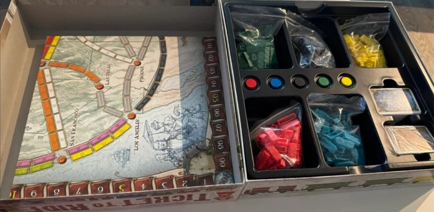 Ticket to Ride Board Game - photo 3