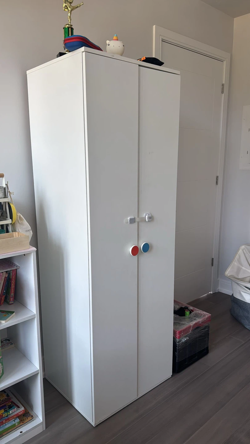 IKEA  White Wardrobe